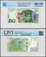 Georgia 50 Lari Banknote, 2020, P-79a.2, UNC, TAP 60-70 Authenticated