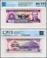 Honduras 2 Lempiras Banknote, 1976, P-61, UNC, Commemorative, TAP 60-70 Authenticated