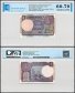 India 1 Rupee Banknote, 1981, P-78a, UNC / Pinholes, TAP 60-70 Authenticated
