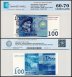 Kyrgyzstan 100 Som Banknote, 2009, P-26a, UNC, TAP 60-70 Authenticated