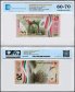 Mexico 20 Pesos Banknote, 2021, P-132a.2, UNC, Commemorative, Polymer, TAP 60-70 Authenticated