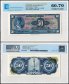Mexico 50 Pesos Banknote, 1963, P-49o.8, UNC, Series AVO, TAP 60-70 Authenticated