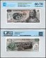 Mexico 5 Pesos Banknote, 1971, P-62b.1, UNC, Series 1X, TAP 60-70 Authenticated
