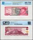 Mexico 20 Pesos Banknote, 1973, P-64b.5, UNC, Series AT, TAP 60-70 Authenticated