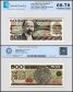 Mexico 500 Pesos Banknote, 1984, P-79b.15, UNC, Series EE, TAP 60-70 Authenticated
