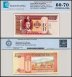 Mongolia 20 Tugrik Banknote, 2017, P-63i, UNC, Radar Serial #, TAP 60-70 Authenticated