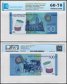 Nicaragua 100 Cordobas Banknote, 2014, P-212, UNC, Polymer, TAP 60-70 Authenticated