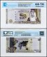 Saudi Arabia 20 Riyals Banknote, 2020 (AH1442), P-44, UNC, Commemorative, TAP 60-70 Authenticated