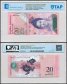 Venezuela 20 Bolivar Fuerte Banknote, 2013, P-91f, UNC, TAP Authenticated