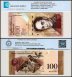 Venezuela 100 Bolivar Fuerte Banknote, 2015, P-93j, UNC, Repeat Serial #, TAP Authenticated