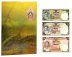 Thailand 16 Baht 3-in-1 Banknote, 2007, P-117, UNC, Commemorative, Album