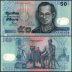Thailand 50 Baht Banknote, 1997, P-102a.3, UNC, Polymer