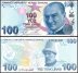 Turkey 100 Lira Banknote, L.1970 (2009 ND), P-226d, UNC