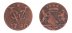 United Dutch East India Company 4 Pieces Coin Set, 1745-1790, Mint, The VOC Copper Duit Coin Collection w/ COA
