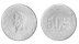 Venezuela 50 Centimos 4.3g Nickel Plated Steel Coin, 2018, Mint