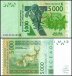 West African States - Senegal 5,000 Francs Banknote, 2019, P-717Ks, UNC