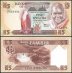 Zambia 5 Kwacha Banknote, 1980, P-25d, UNC