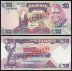 Zambia 50 Kwacha Banknote, 1980-1988, P-28s, UNC, Specimen