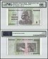 Zimbabwe 50 Trillion Dollars, 2008, P-90, Replacement/Star, PMG 66