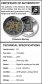 Fiji 10 Dollars 62.2 g Silver .999 Coin, 2015, Mint, Proboscis Monkey, Wildlife
