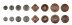 Netherlands Antilles 1 Cent - 5 Gulden 8 Piece Full Coin Set, 2001,Mint,Griffith