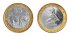 Zimbabwe 1 Cent - 25 Dollars 10 Pieces - PCS Coin Set,1997-2003, KM # 1a-15,Mint