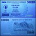 Zimbabwe 5 Million Dollars Bearer Cheque, 2008 Series, P-54, UNC