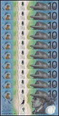 Australia 10 Dollars Banknote, 2017, P-63, UNC, Polymer