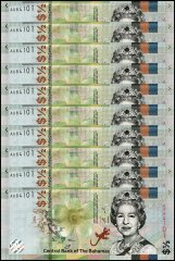 Bahamas 1/2 Dollar Banknote, 2019, P-A77, UNC
