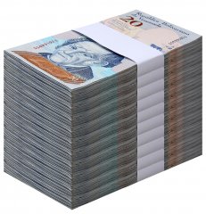 Venezuela 20 Bolivar Soberano Banknote, 2018, P-104, XF-Extremely Fine