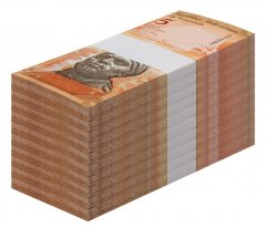 Venezuela 5 Bolivar Fuerte Banknote, 2007, P-89b, UNC