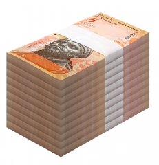 Venezuela 5 Bolivar Fuerte Banknote, 2011, P-89d, UNC