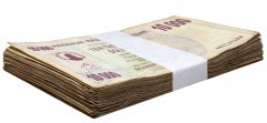 Zimbabwe 10,000 Dollars Bearer Cheque, 2006, P-46, Damaged