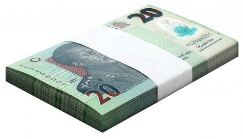 Nigeria 20 Naira Banknote, 2021, P-34q, UNC, Polymer