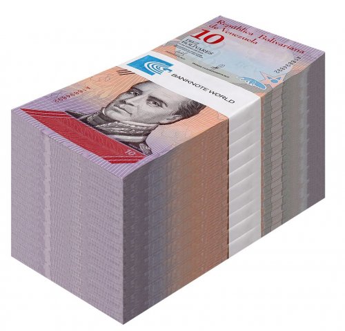 Venezuela 10 Bolivar Soberano Banknote, 2018, P-103a, UNC